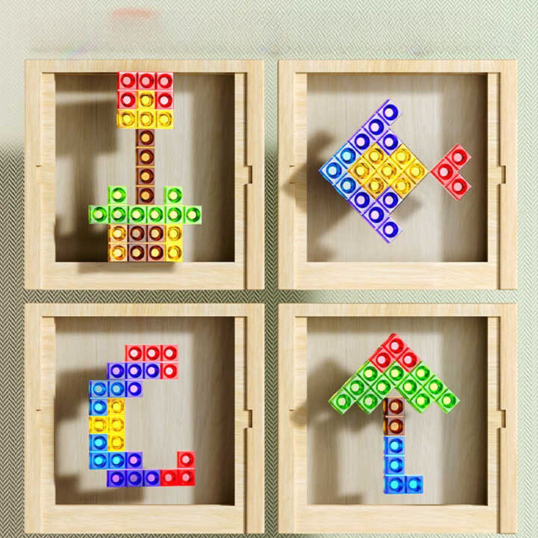 Colorful Educational Puzzle Set