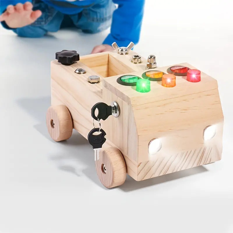 LED Traffic Light Learning Set With Tools