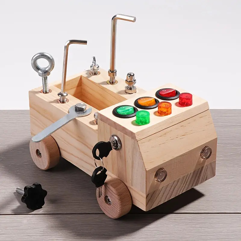 LED Traffic Light Learning Set With Tools
