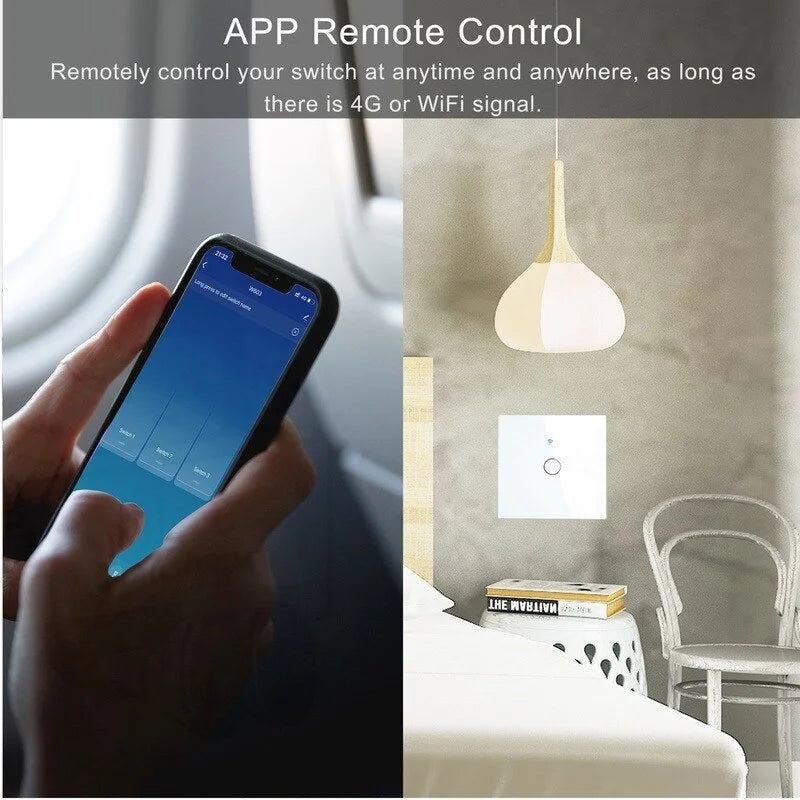 WiFi Smart Light Switch – No Neutral Wire
