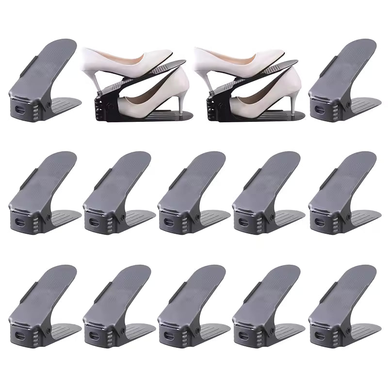 Shoe Slots Organizer - 12 Pack Vertical Shoe Storage