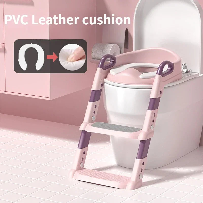 Kids Toilet Training Seat with Step Stool