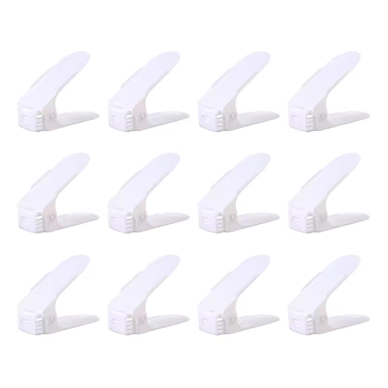 Shoe Slots Organizer - 12 Pack Vertical Shoe Storage