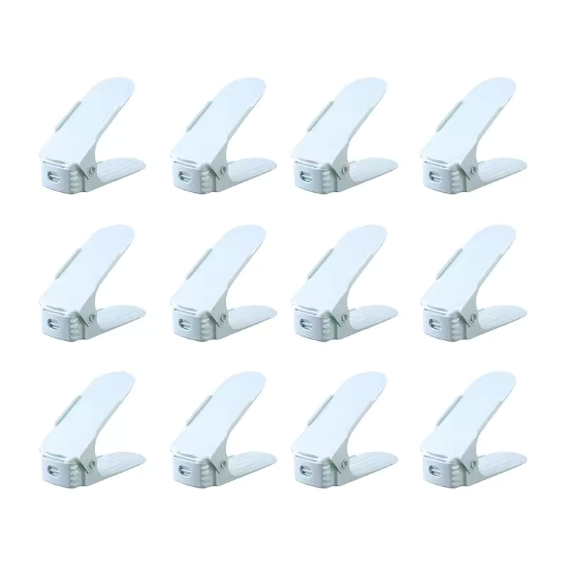 Shoe Slots Organizer - 12 Pack Vertical Shoe Storage
