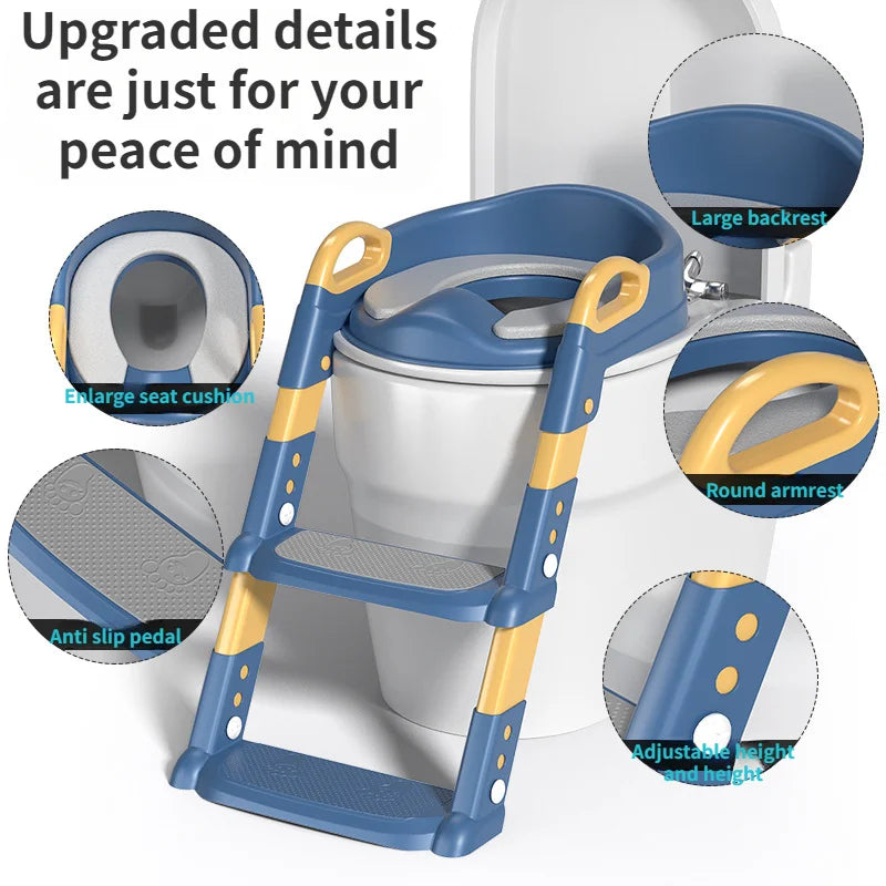 Kids Toilet Training Seat with Step Stool
