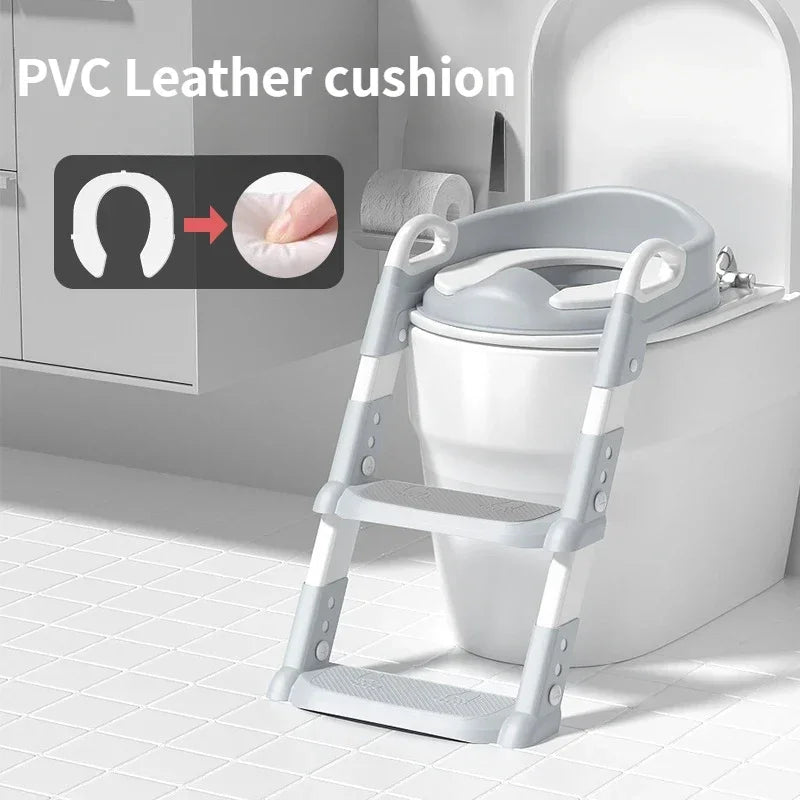 Kids Toilet Training Seat with Step Stool