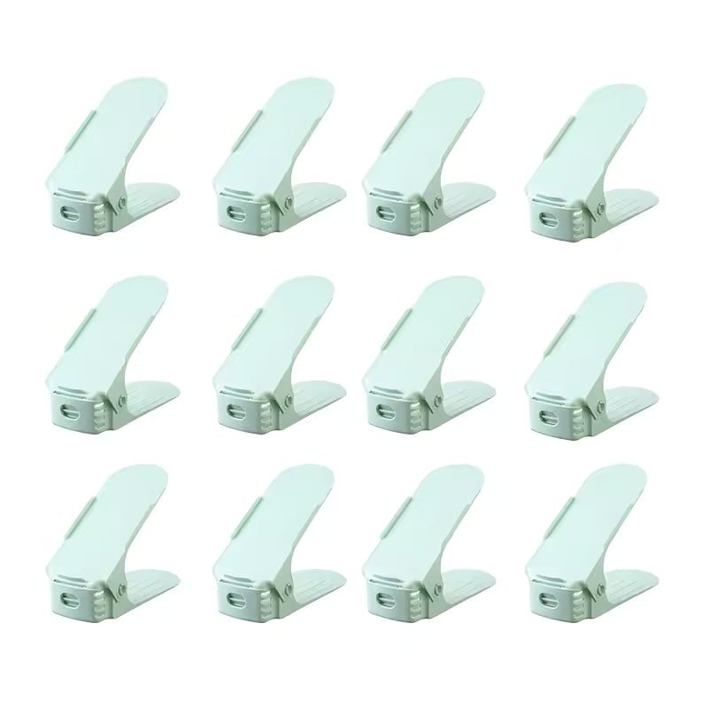 Shoe Slots Organizer - 12 Pack Vertical Shoe Storage