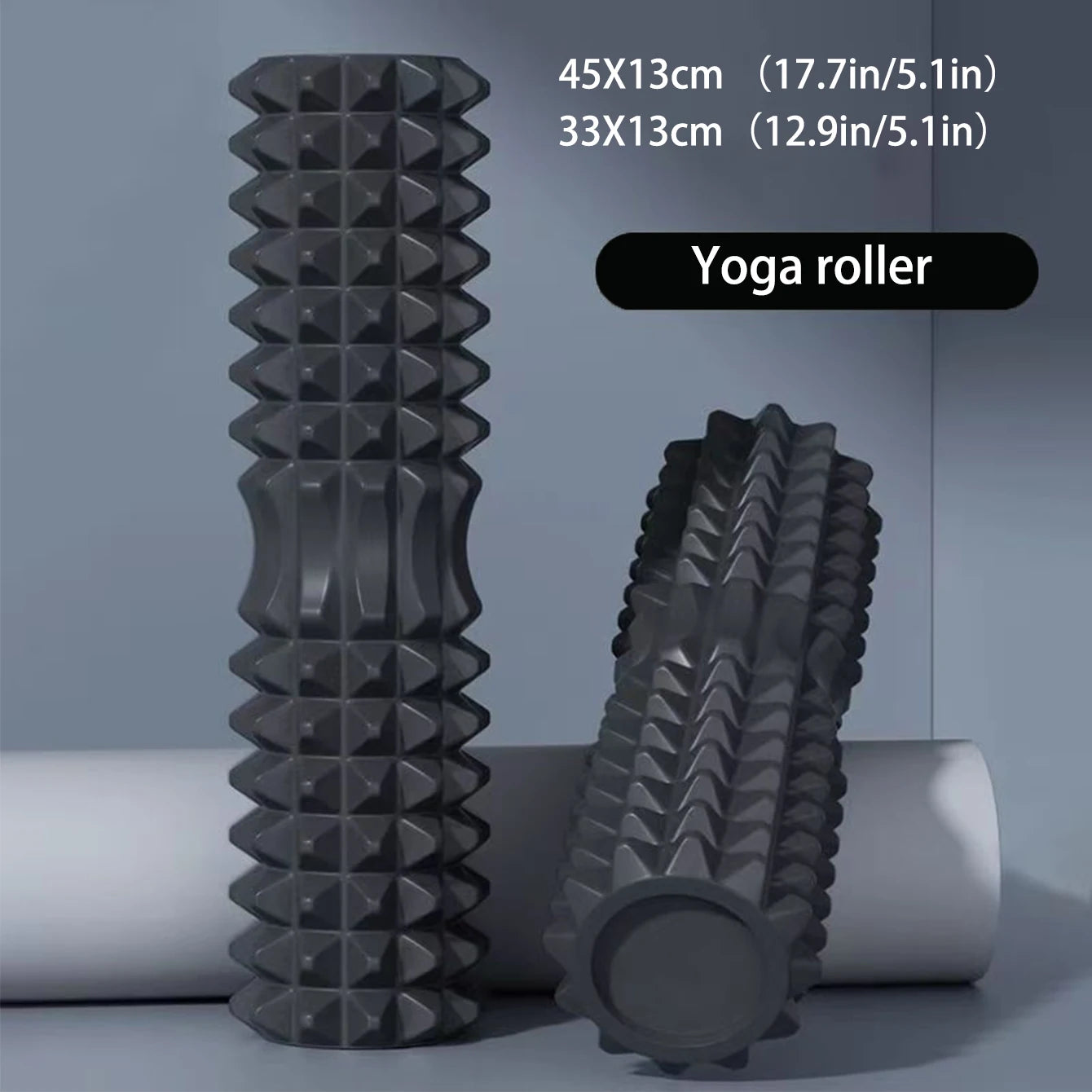 Yoga foam roller muscle massage