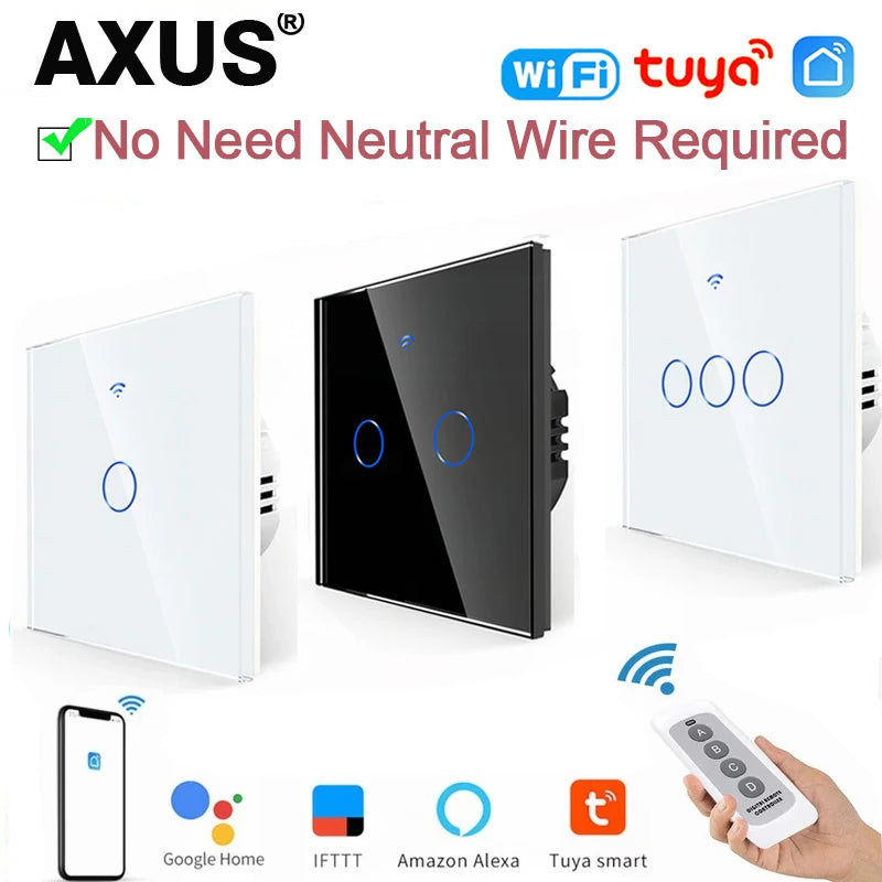 WiFi Smart Light Switch – No Neutral Wire