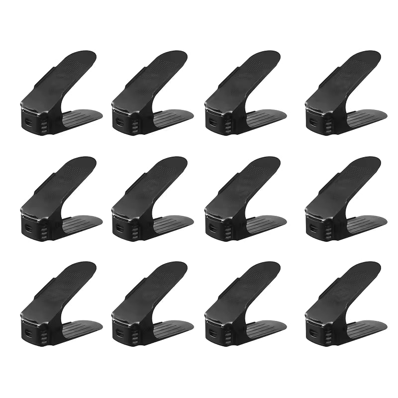 Shoe Slots Organizer - 12 Pack Vertical Shoe Storage