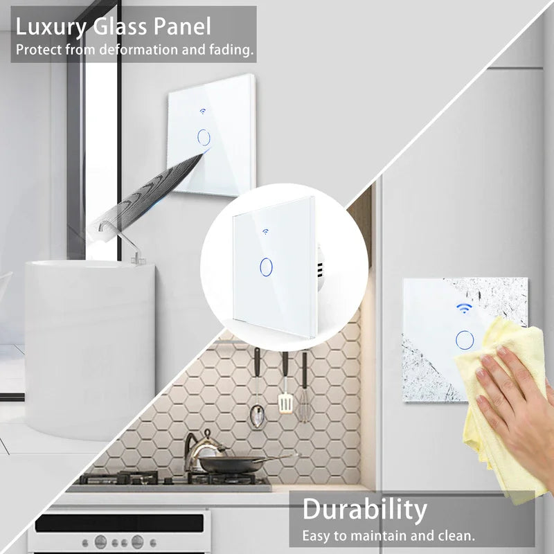 WiFi Smart Light Switch – No Neutral Wire