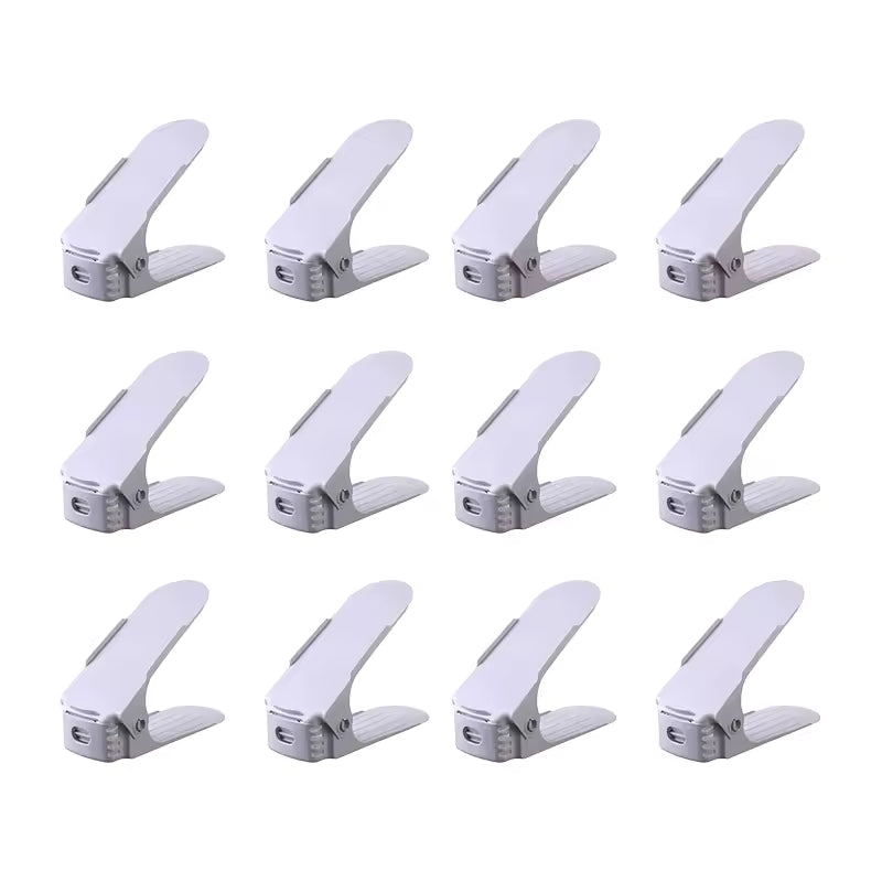Shoe Slots Organizer - 12 Pack Vertical Shoe Storage