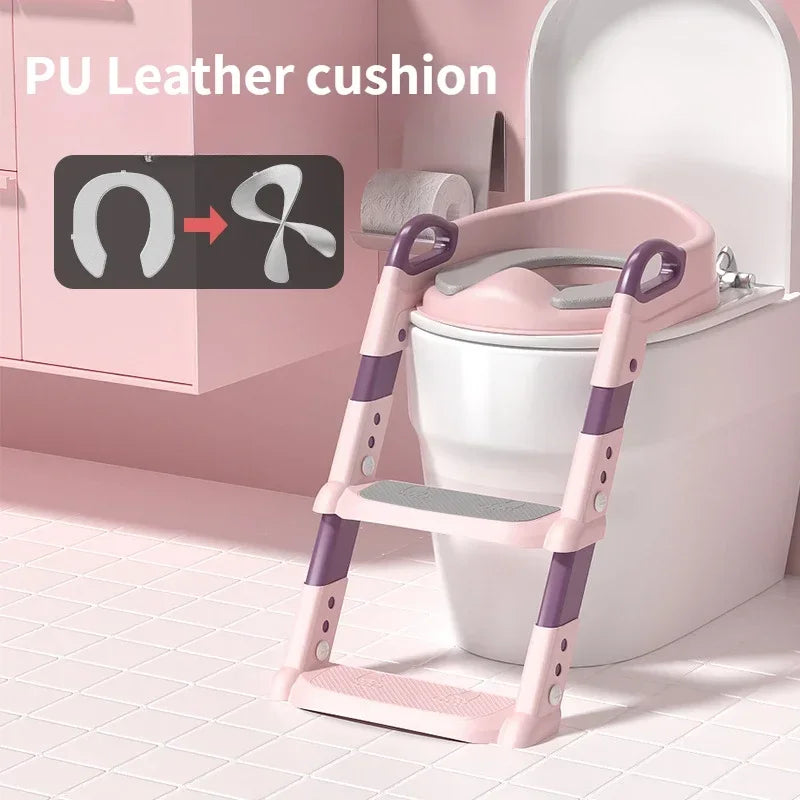 Kids Toilet Training Seat with Step Stool