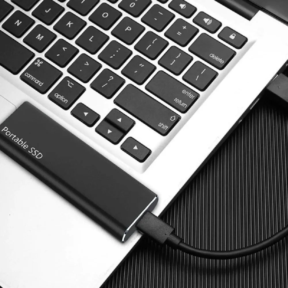 Portable External Hard Drive | 4TB USB-C Slim Design