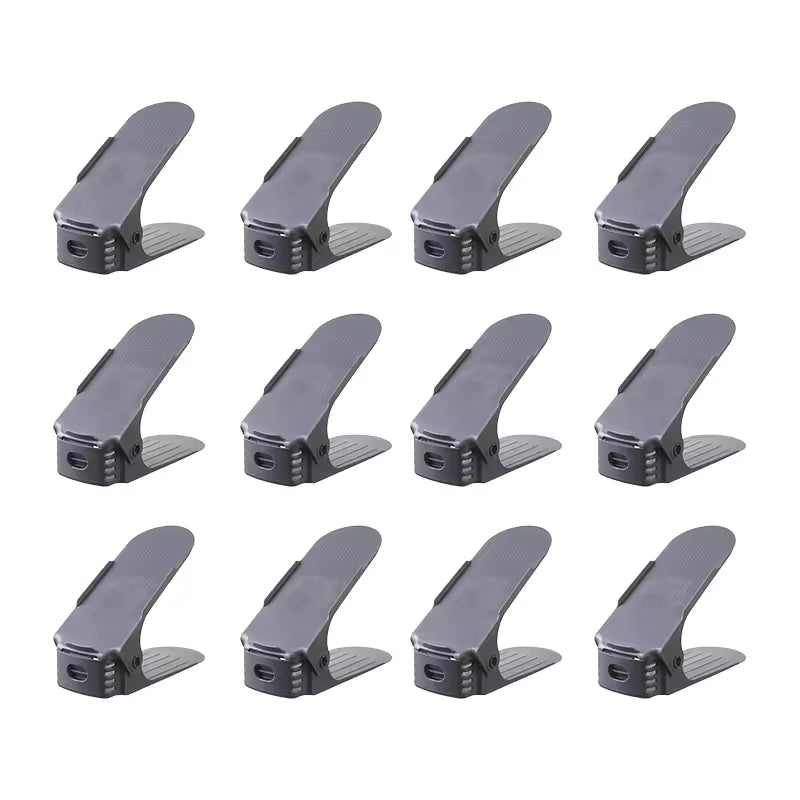 Shoe Slots Organizer - 12 Pack Vertical Shoe Storage