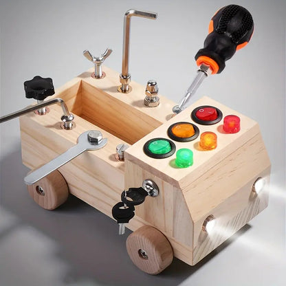 LED Traffic Light Learning Set With Tools