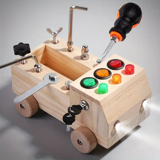 LED Traffic Light Learning Set With Tools