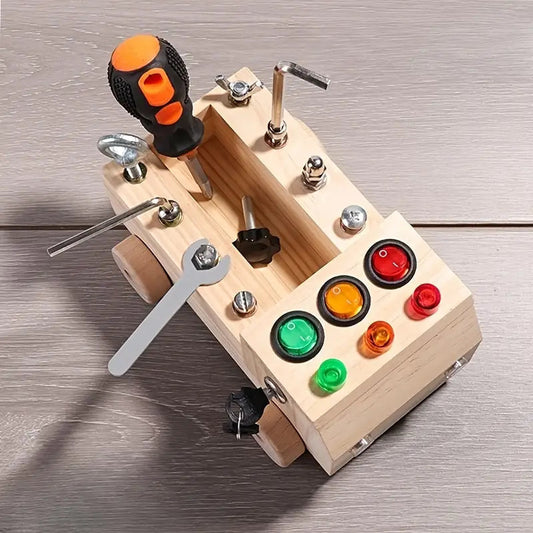 LED Traffic Light Learning Set With Tools