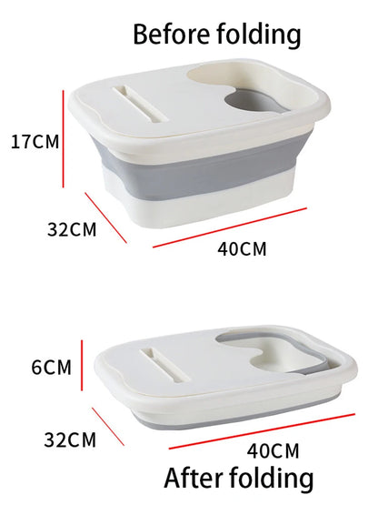 Foldable Foot Bath Massage Bucket