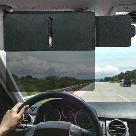 Car Sun Visor Extension | Polarized Glare-Reducing Shield