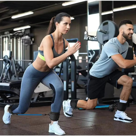 TPE Resistance Bands with Ankle Straps