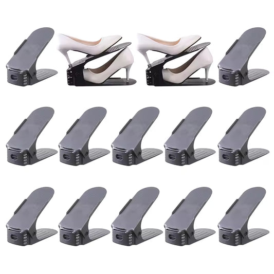 Shoe Slots Organizer - 12 Pack Vertical Shoe Storage