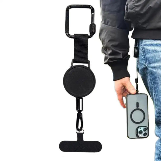 Retractable Phone Holder | Secure Belt Clip Design