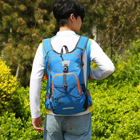 Lightweight Hydration Cycling Backpack with Reflective Strip and Bladder