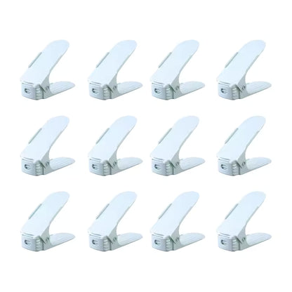 Shoe Slots Organizer - 12 Pack Vertical Shoe Storage