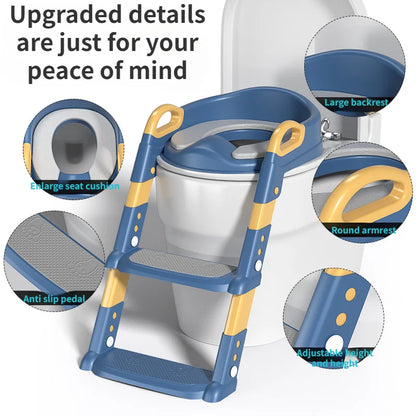 Kids Toilet Training Seat with Step Stool