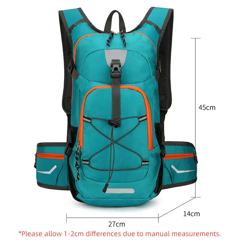 Lightweight Hydration Cycling Backpack with Reflective Strip and Bladder
