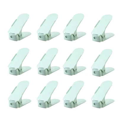 Shoe Slots Organizer - 12 Pack Vertical Shoe Storage