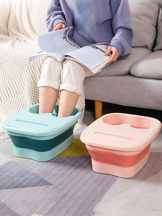 Foldable Foot Bath Massage Bucket