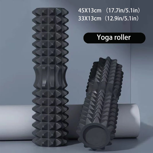 Yoga foam roller muscle massage