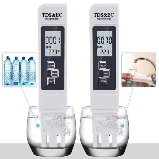 Digital Water Quality Meter | TDS, EC & Temperature Tester