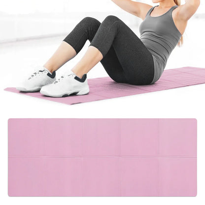 Premium 4mm EVA Anti-Slip Yoga Mat for Pilates & Fitness Workouts