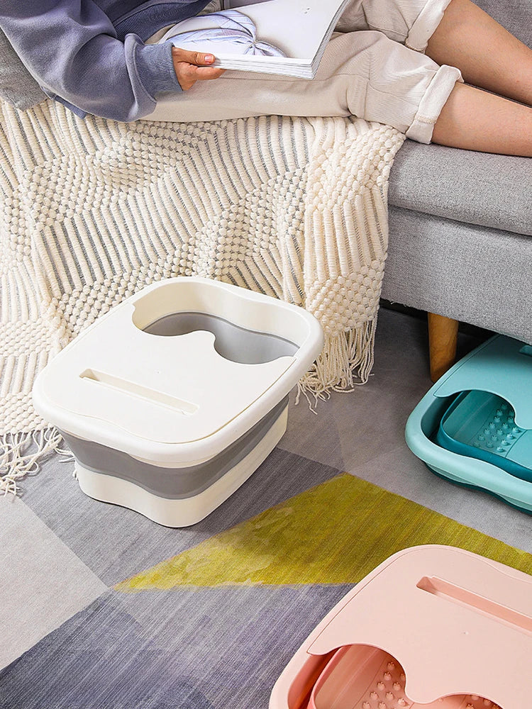 Foldable Foot Bath Massage Bucket