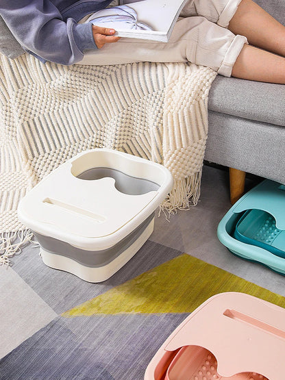 Foldable Foot Bath Massage Bucket