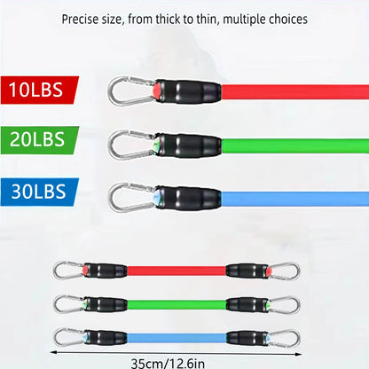 TPE Resistance Bands with Ankle Straps