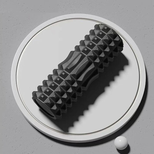 Yoga foam roller muscle massage