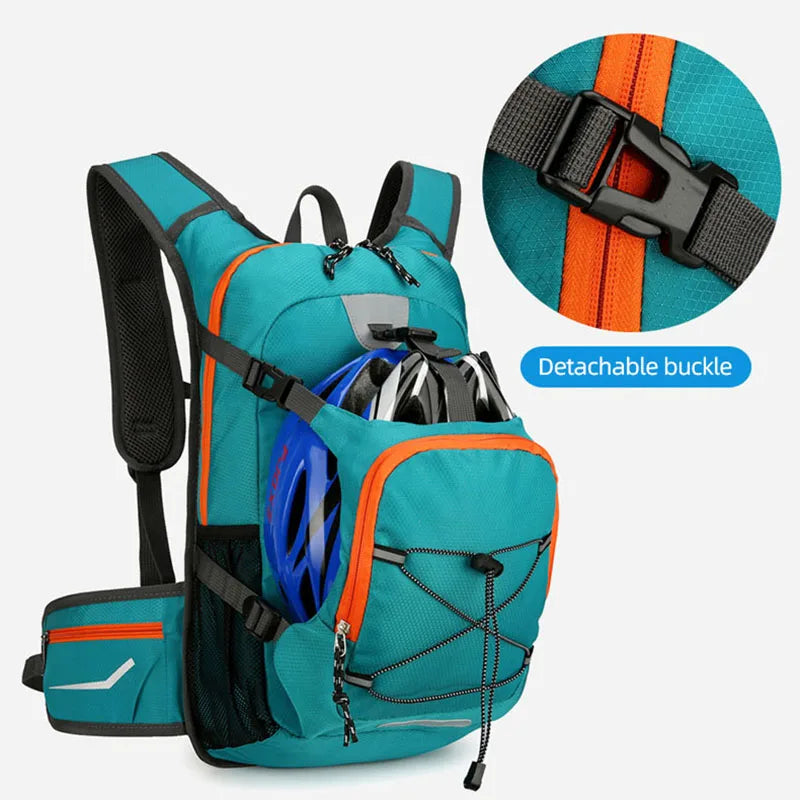 Lightweight Hydration Cycling Backpack with Reflective Strip and Bladder